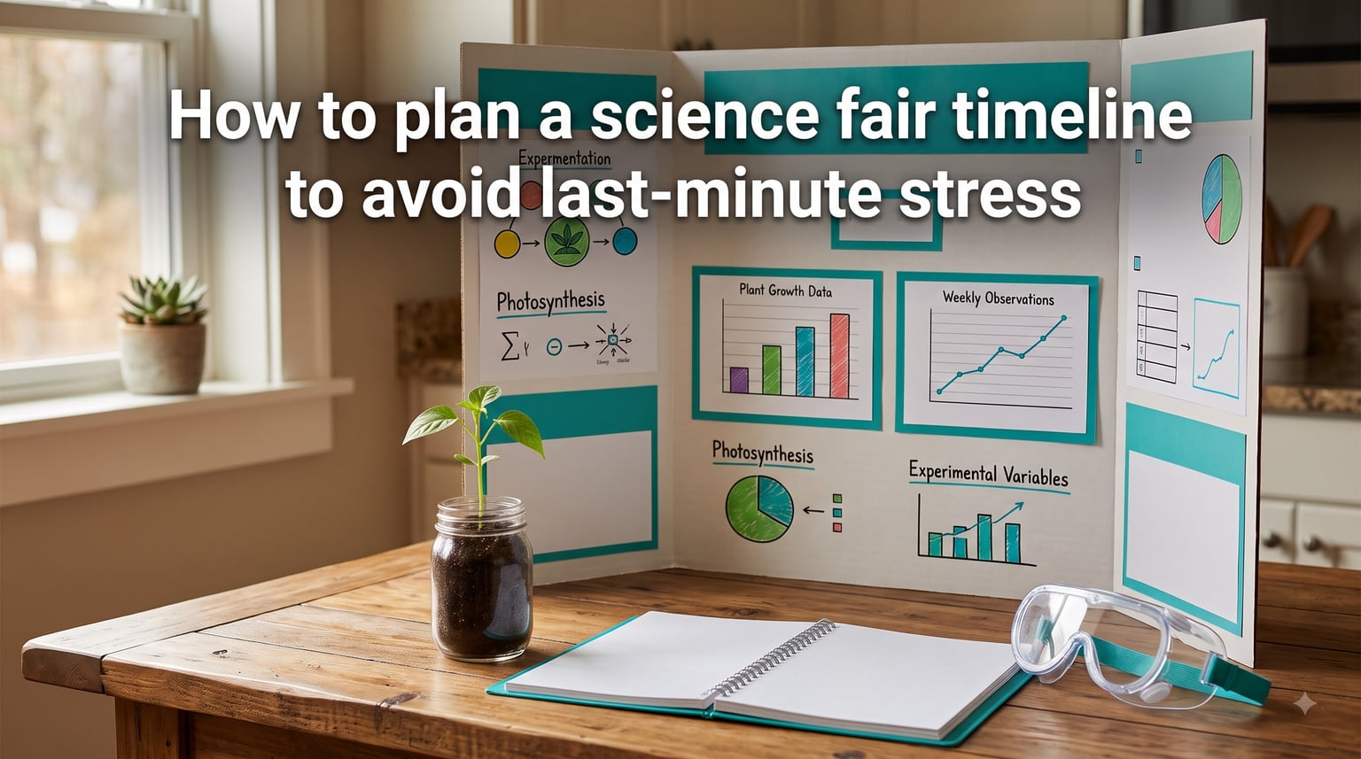 How to plan a science fair timeline to avoid last-minute stress