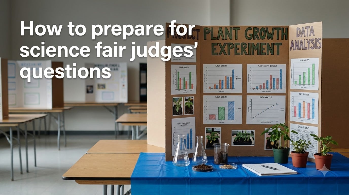 How to prepare for science fair judges' questions