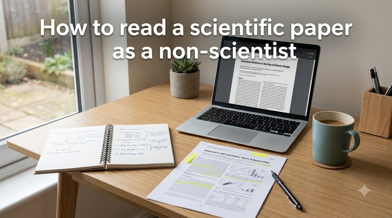 How to read a scientific paper as a non-scientist