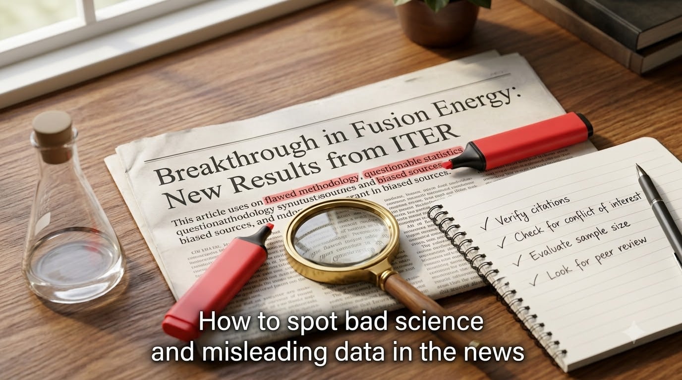 How to spot bad science and misleading data in the news