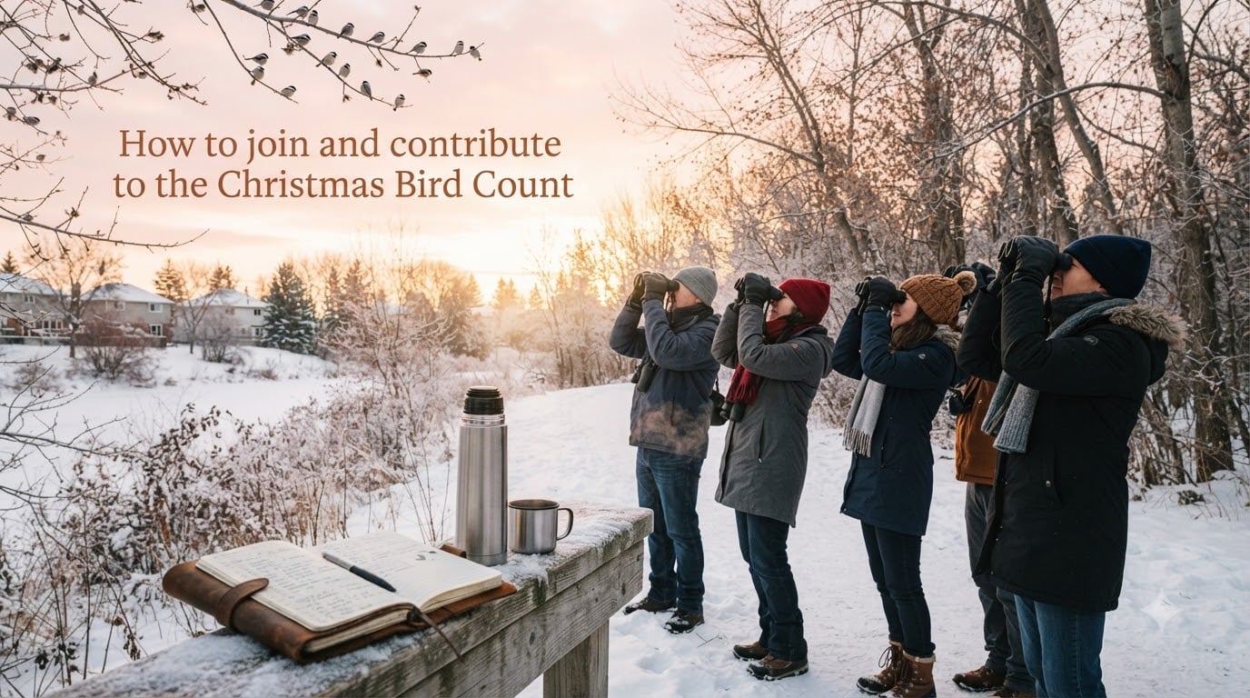 How to join and contribute to the Christmas Bird Count