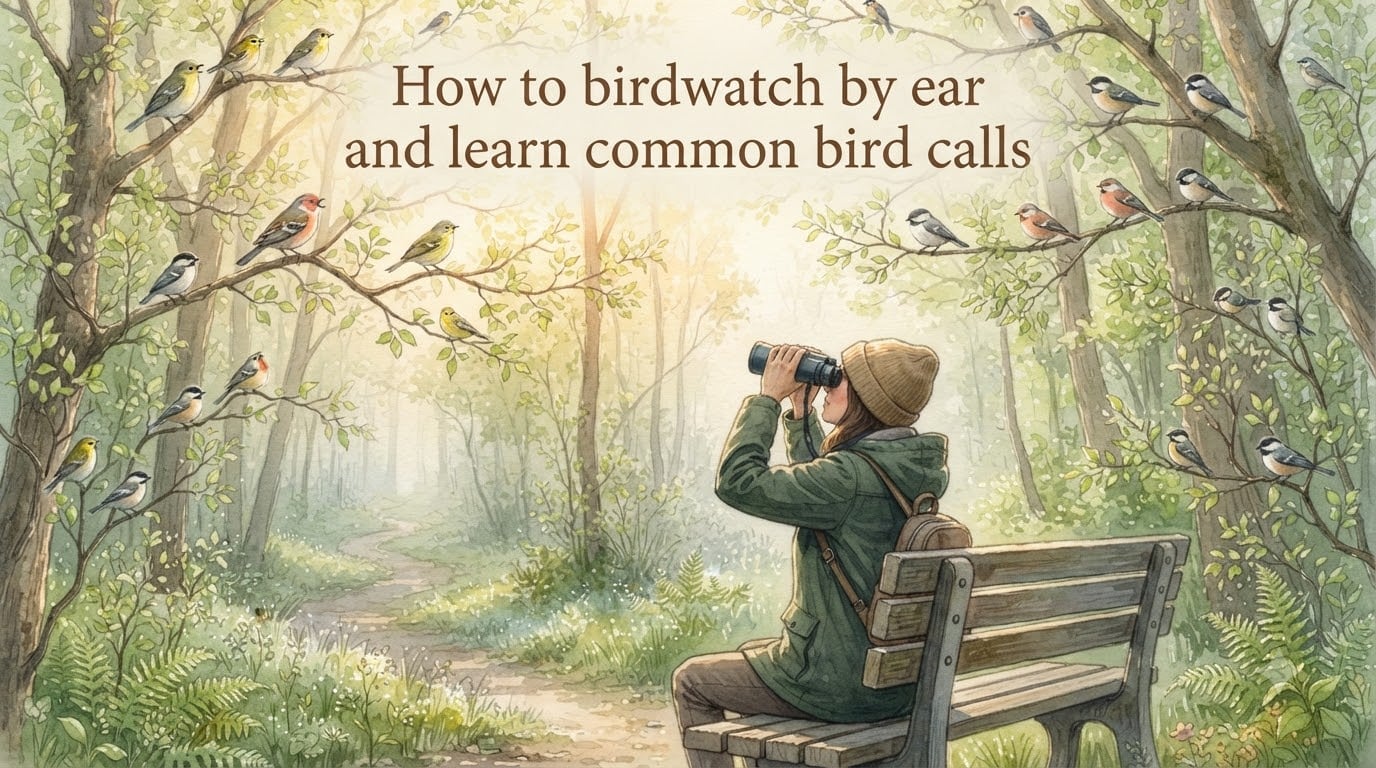 How to birdwatch by ear and learn common bird calls