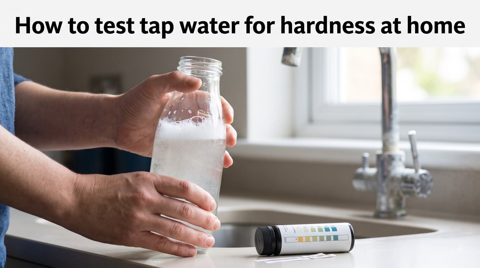 How to test tap water for hardness at home
