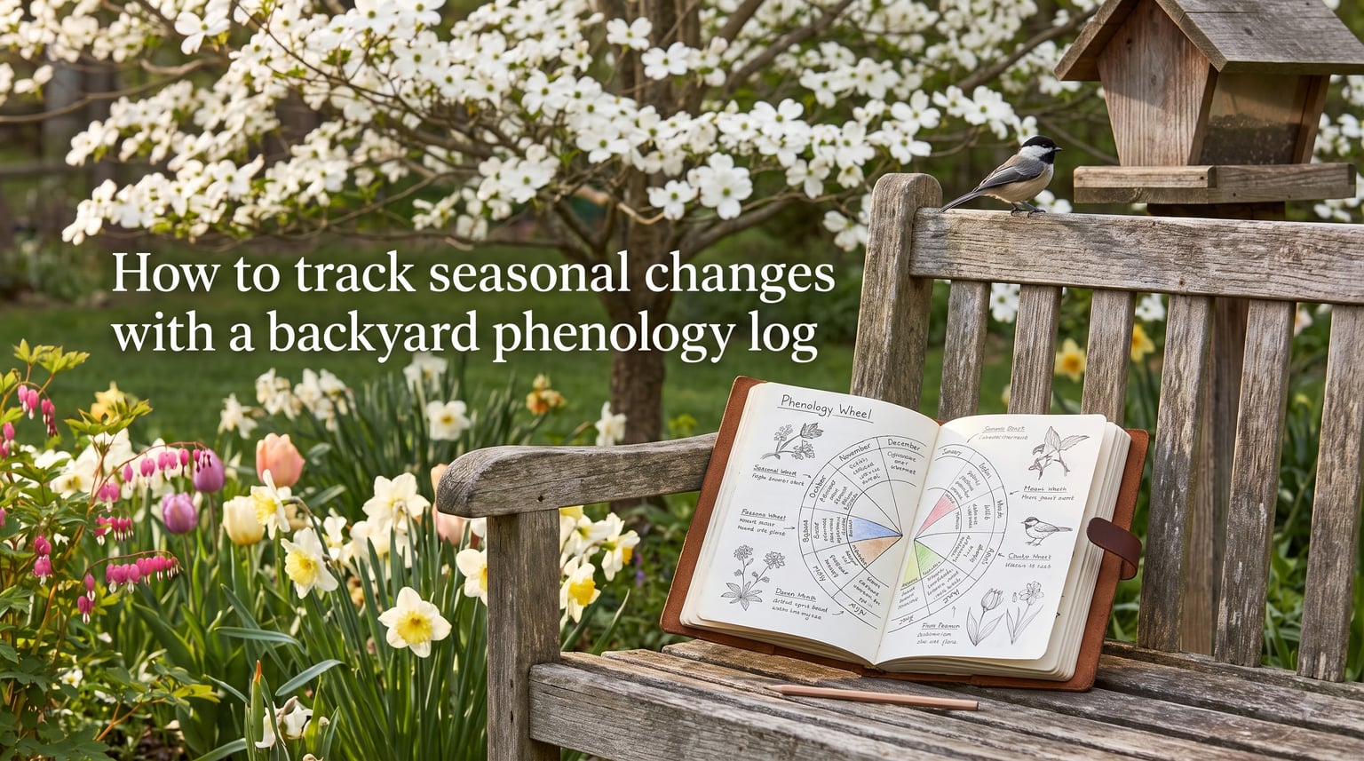How to track seasonal changes with a backyard phenology log