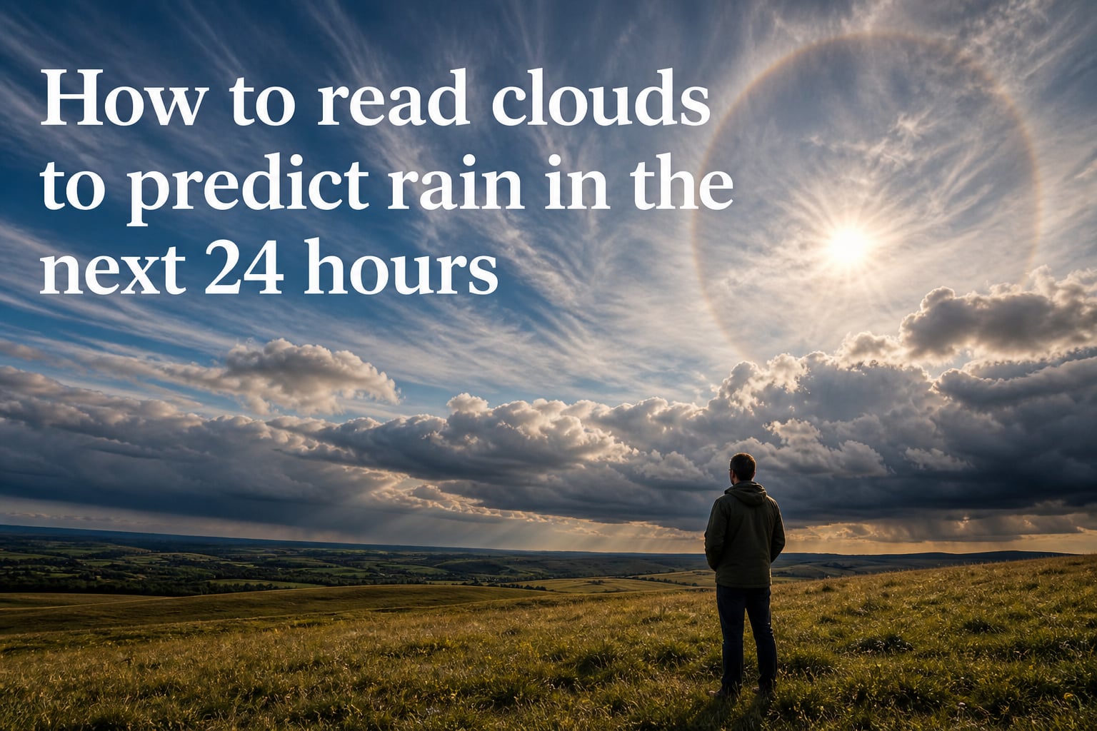How to read clouds to predict rain in the next 24 hours
