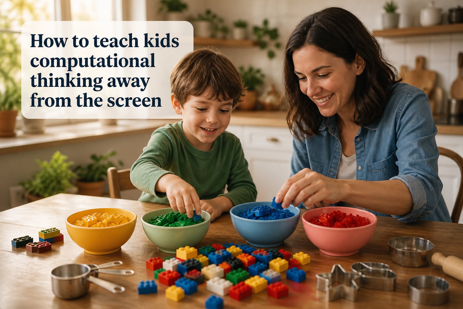 How to teach kids computational thinking away from the screen