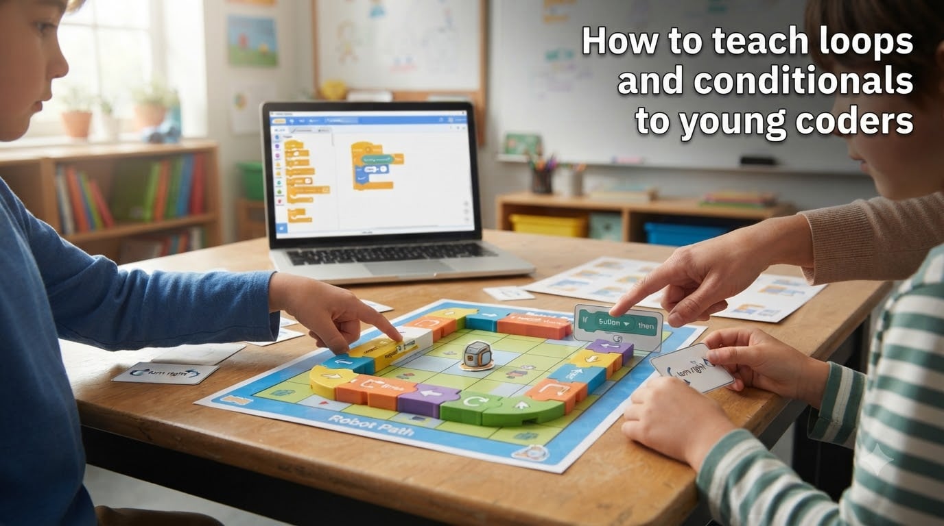How to teach loops and conditionals to young coders