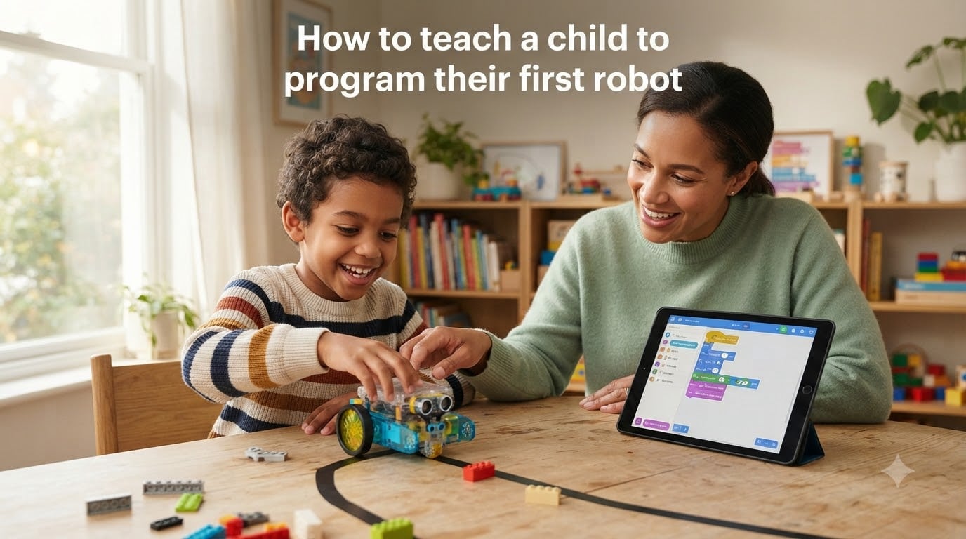 How to teach a child to program their first robot