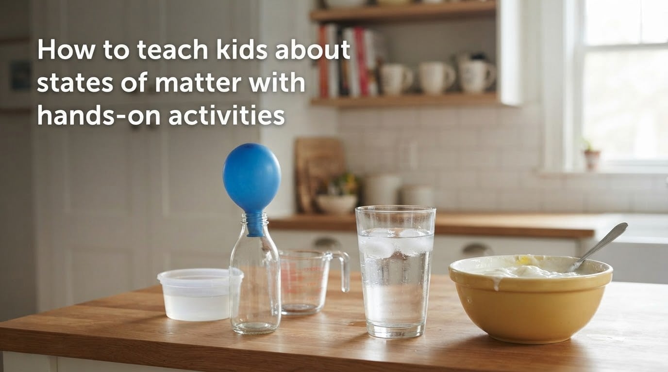 How to teach kids about states of matter with hands-on activities