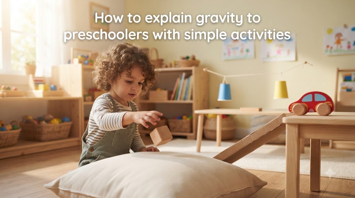 How to explain gravity to preschoolers with simple activities