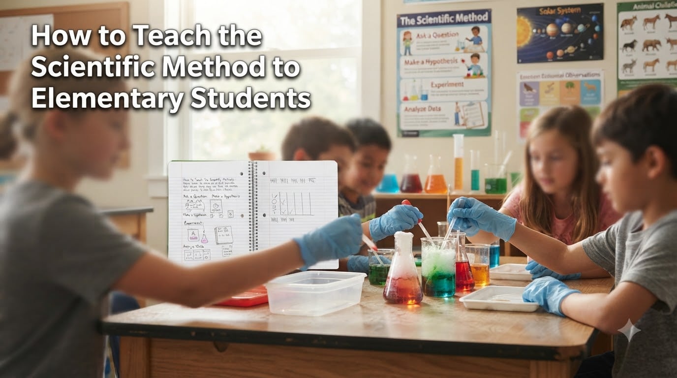 How to teach the scientific method to elementary students