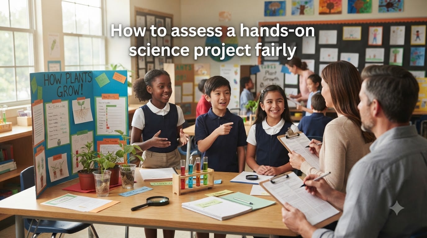 How to assess a hands-on science project fairly