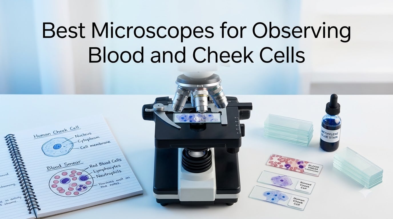 Best Microscopes for Observing Blood and Cheek Cells