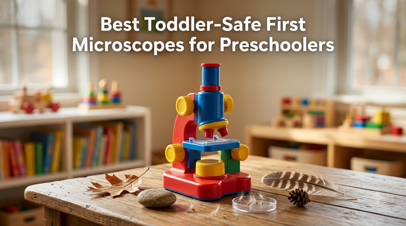 Best Toddler-Safe First Microscopes for Preschoolers