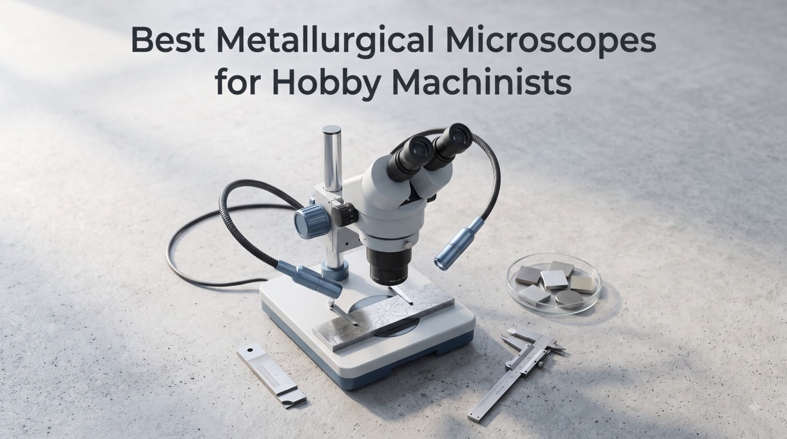 Best Metallurgical Microscopes for Hobby Machinists