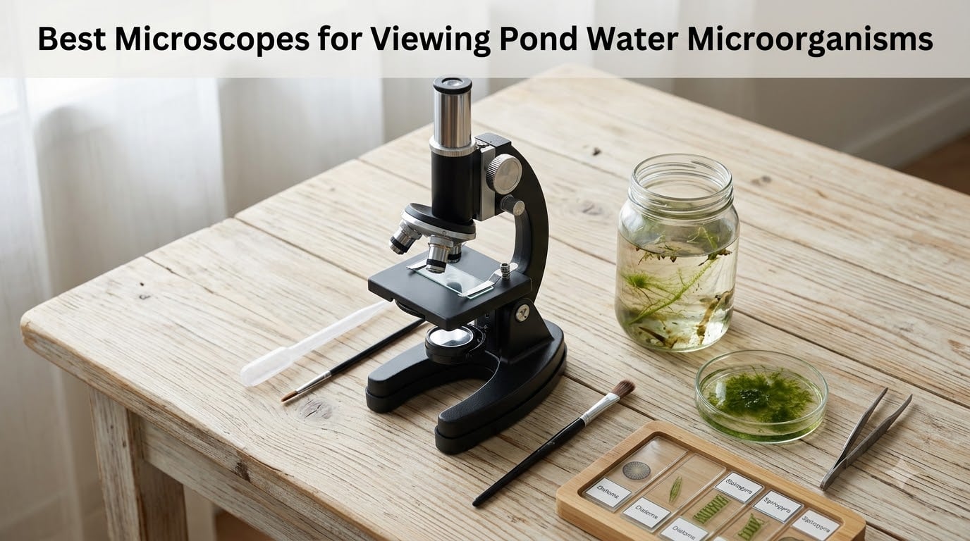 Best Microscopes for Viewing Pond Water Microorganisms