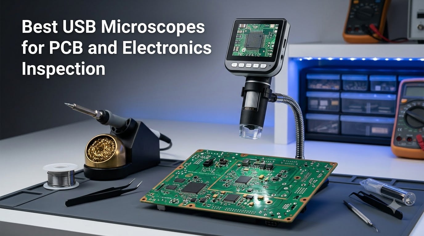 Best USB Microscopes for PCB and Electronics Inspection