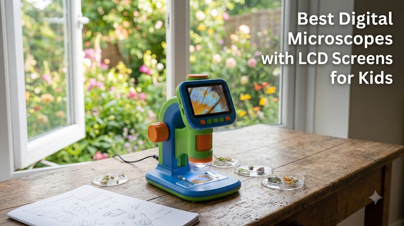 Best Digital Microscopes with LCD Screens for Kids