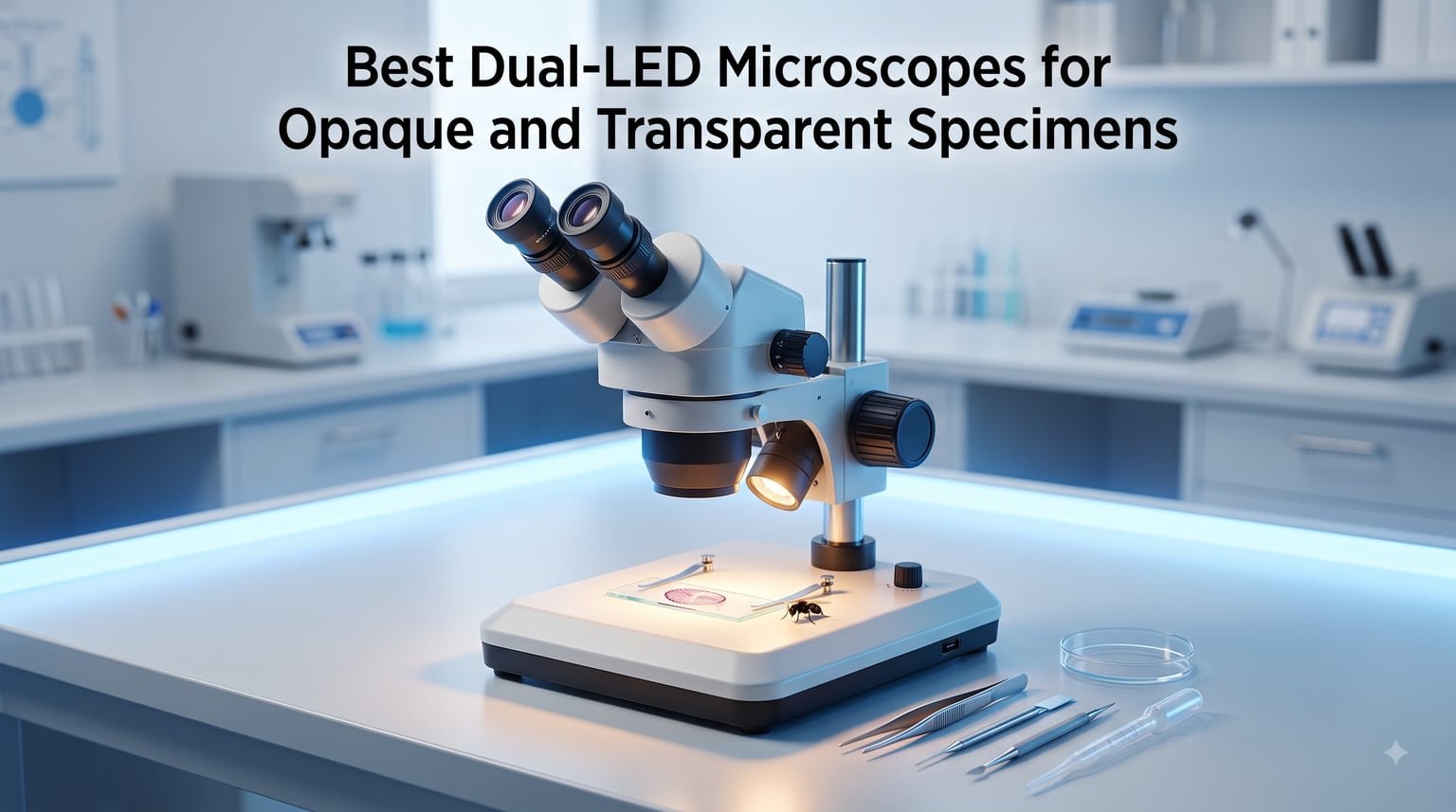 Best Dual-LED Microscopes for Opaque and Transparent Specimens
