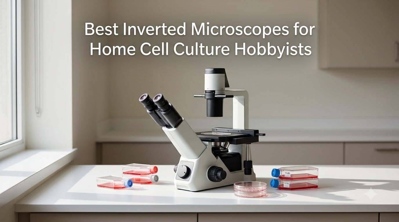 Best Inverted Microscopes for Home Cell Culture Hobbyists