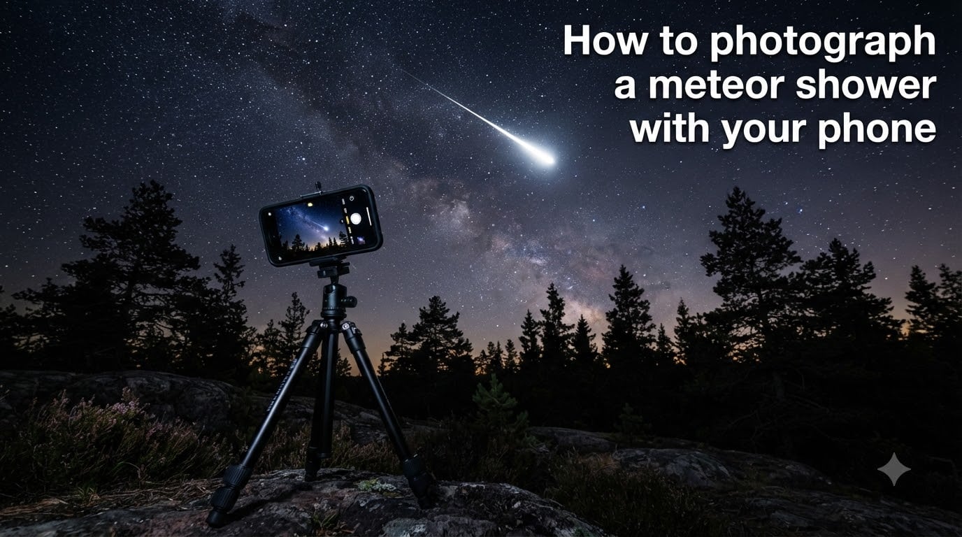 How to photograph a meteor shower with your phone