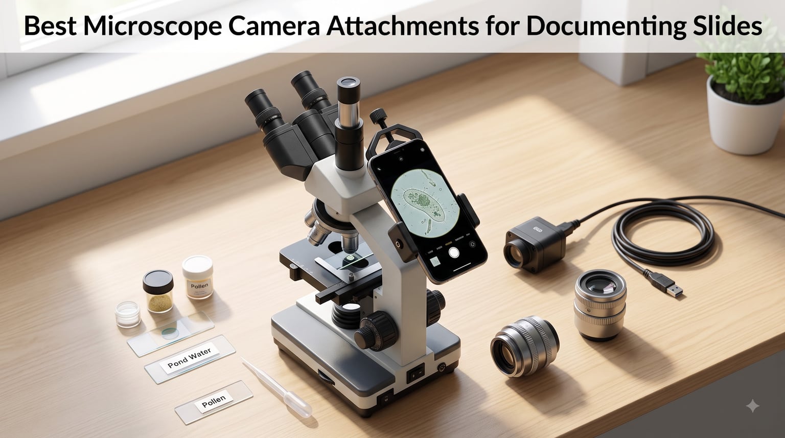 Best Microscope Camera Attachments for Documenting Slides