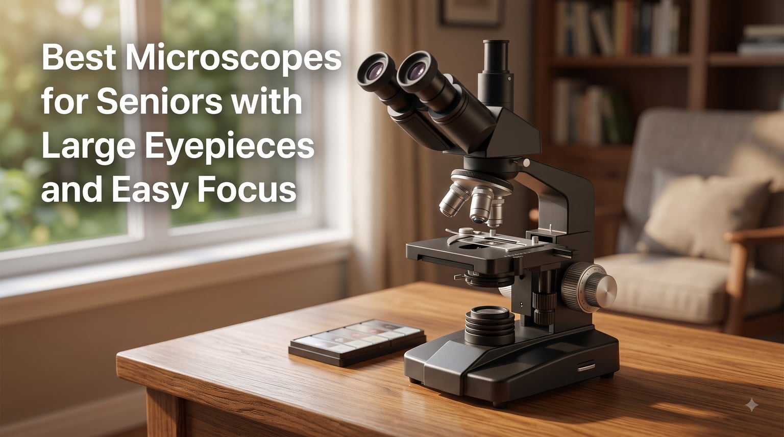 Best Microscopes for Seniors with Large Eyepieces and Easy Focus