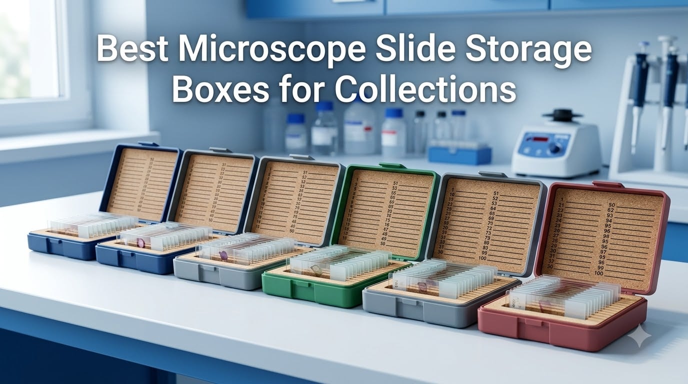 Best Microscope Slide Storage Boxes for Collections