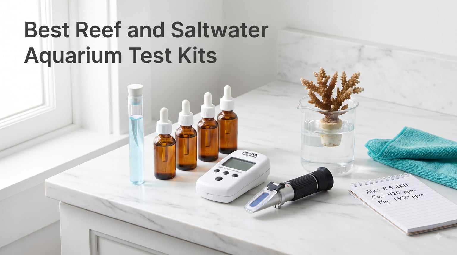 Best Reef and Saltwater Aquarium Test Kits