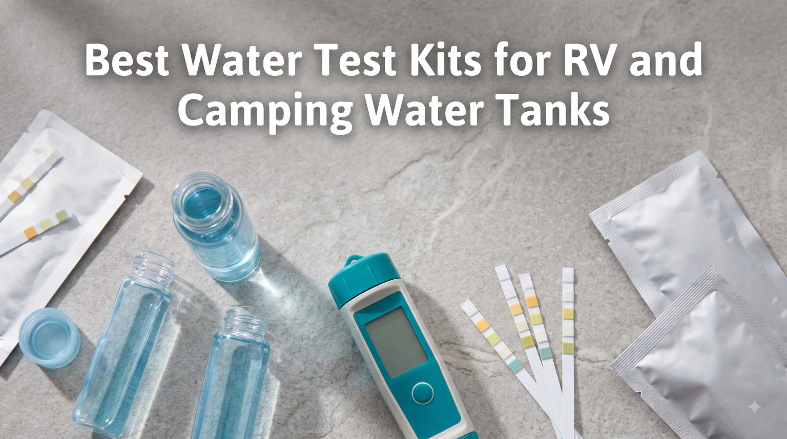 Best Water Test Kits for RV and Camping Water Tanks