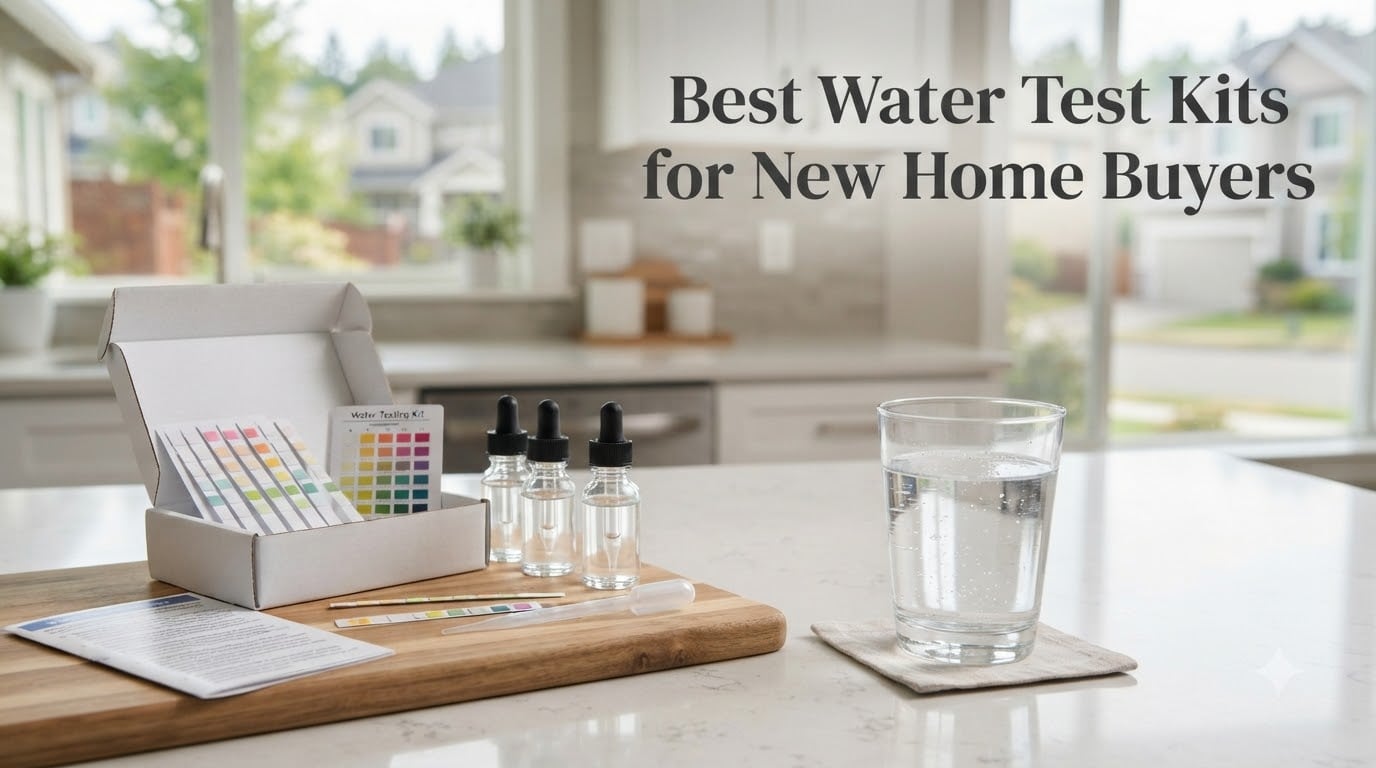 Best Water Test Kits for New Home Buyers