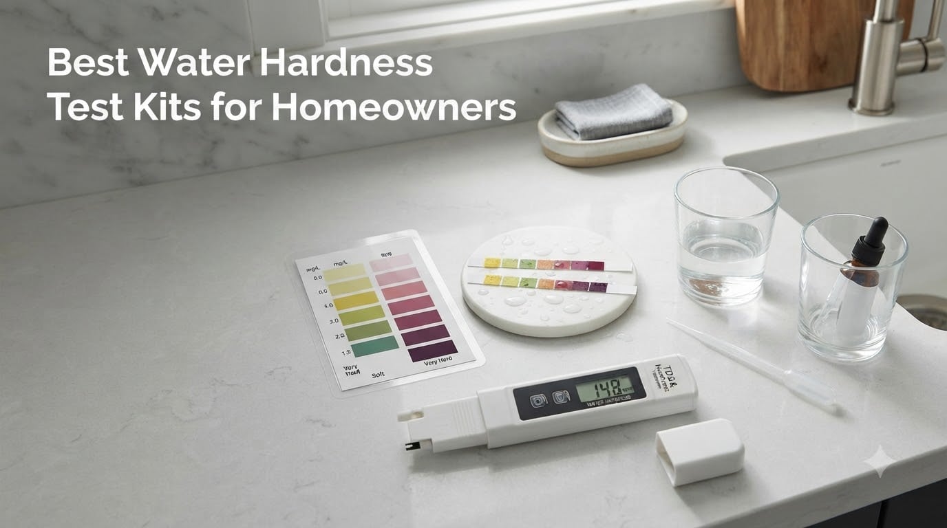 Best Water Hardness Test Kits for Homeowners