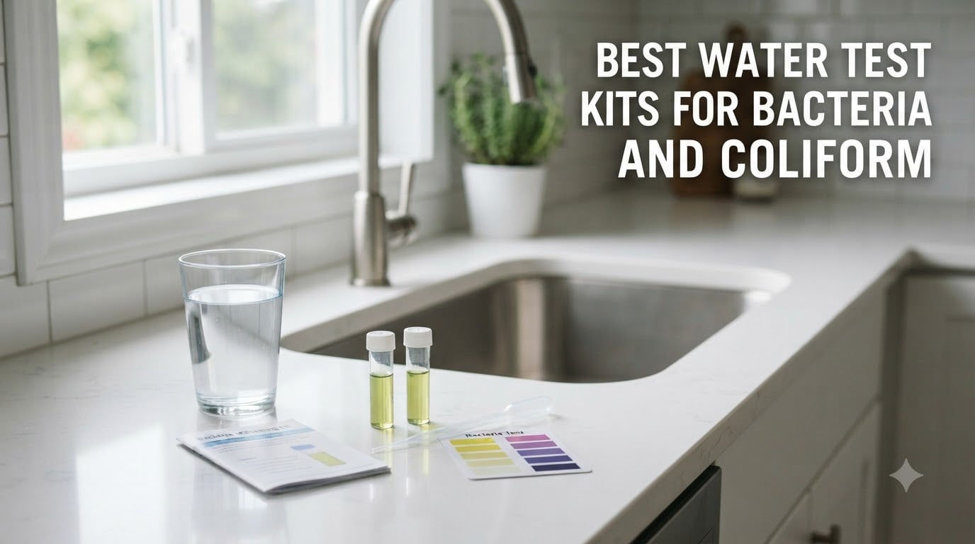 Best Water Test Kits for Bacteria and Coliform