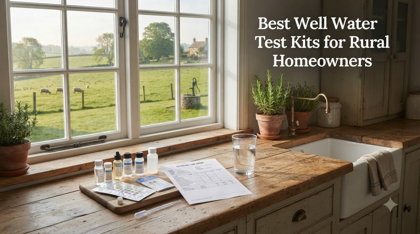 Best Well Water Test Kits for Rural Homeowners