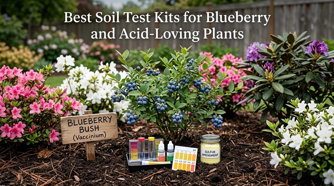 Best Soil Test Kits for Blueberry and Acid-Loving Plants