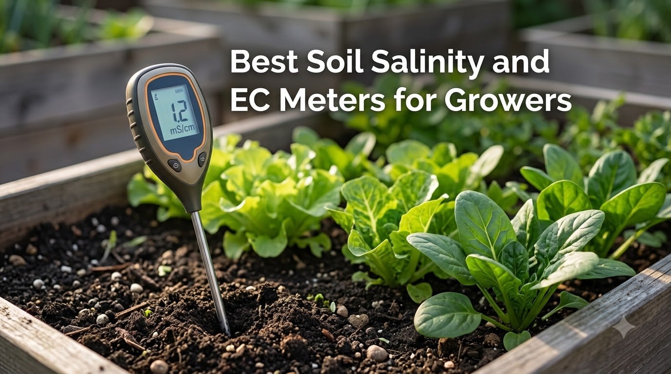 Best Soil Salinity and EC Meters for Growers