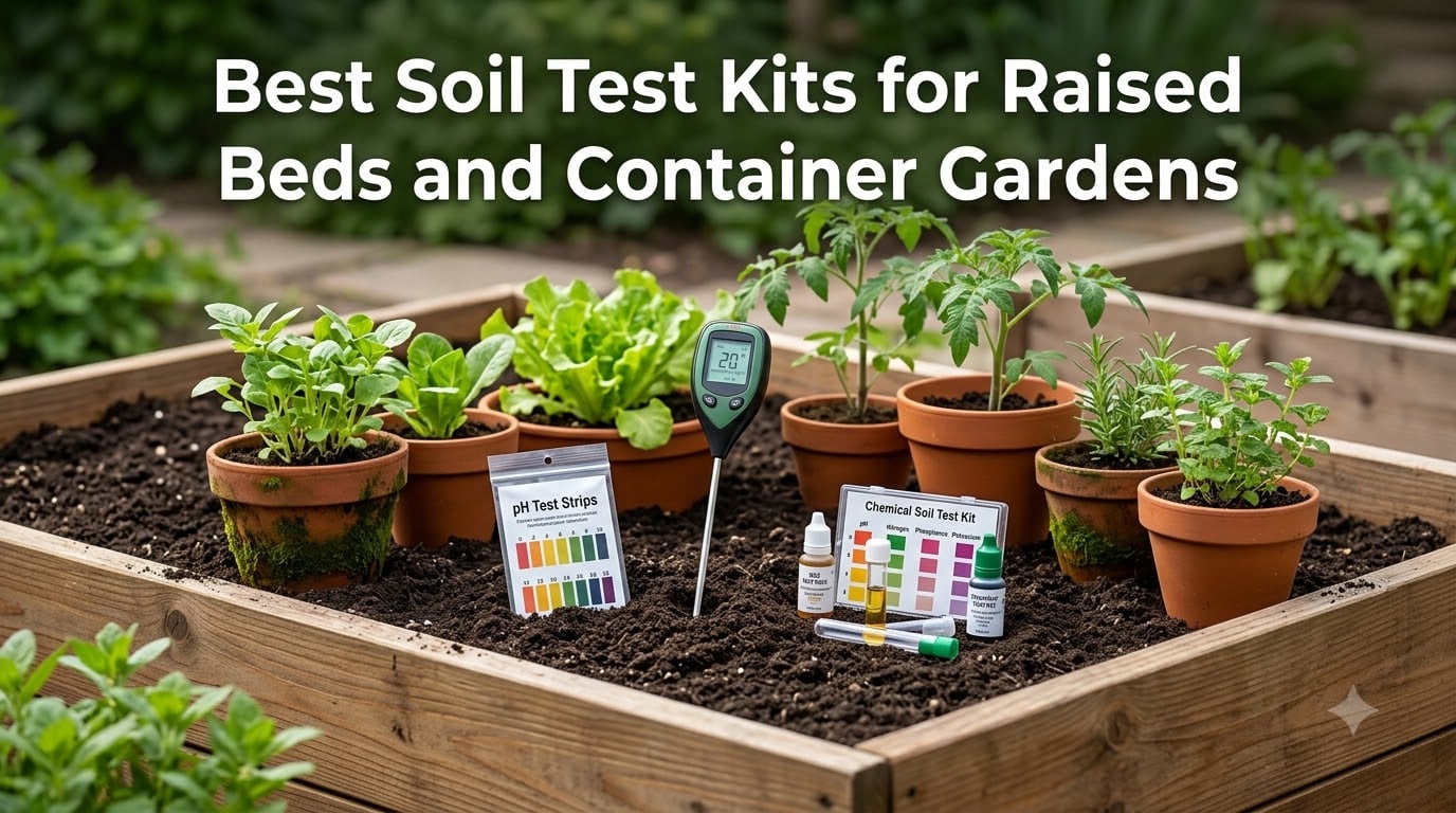Best Soil Test Kits for Raised Beds and Container Gardens
