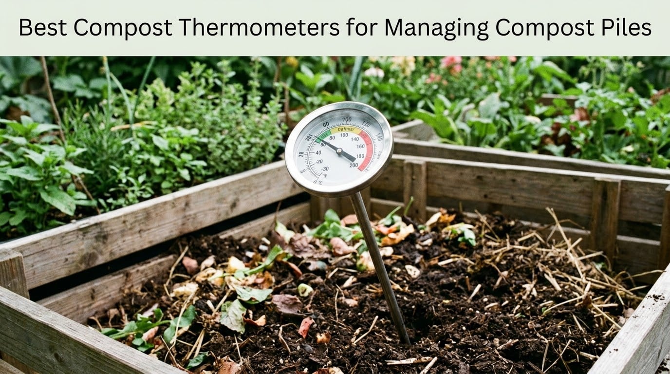 Best Compost Thermometers for Managing Compost Piles