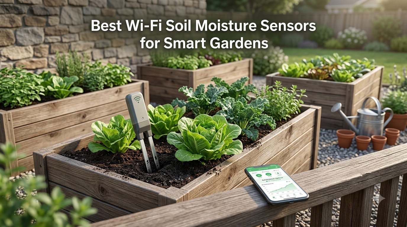 Best Wi-Fi Soil Moisture Sensors for Smart Gardens