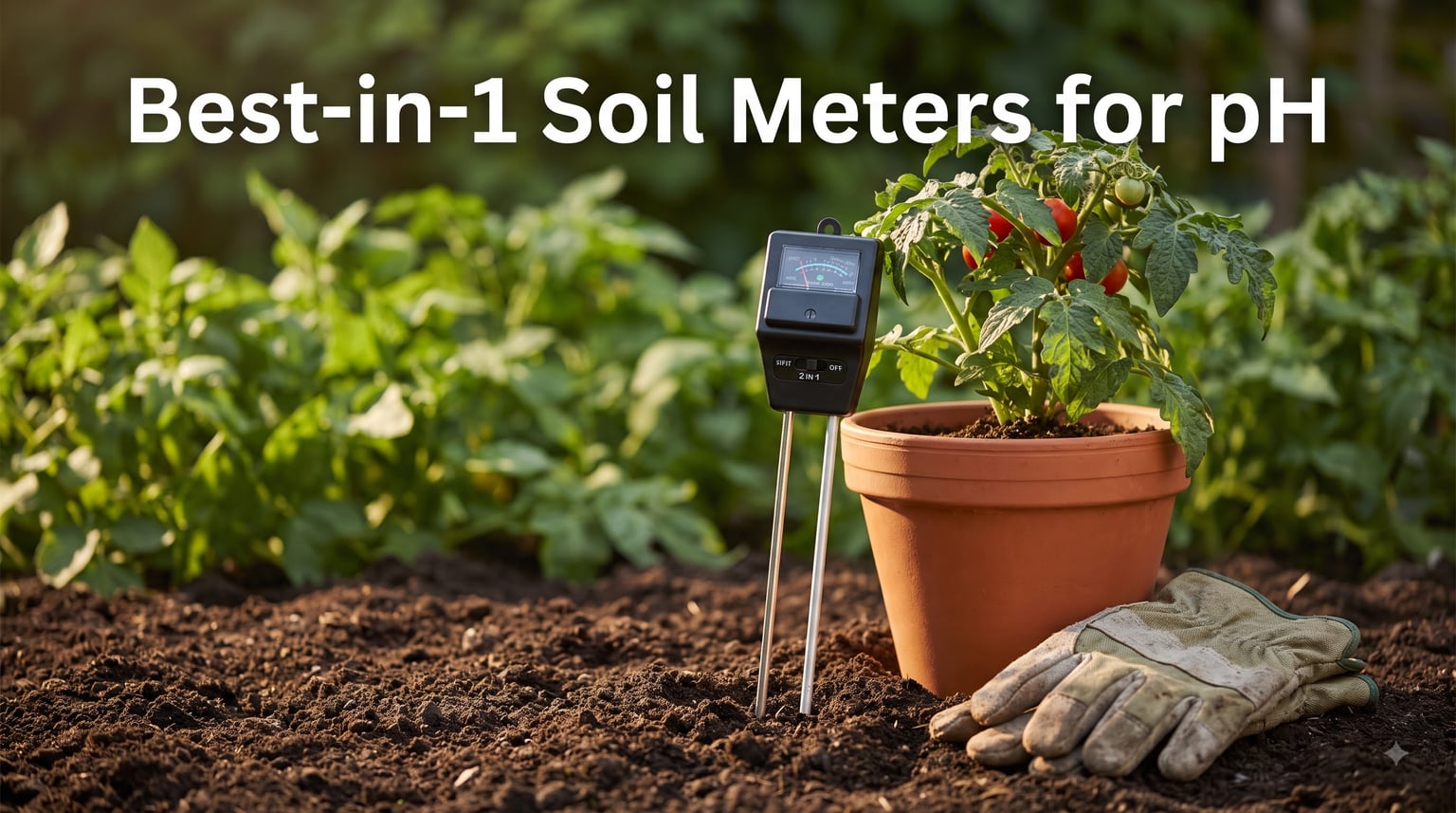 Best 3-in-1 Soil Meters for pH