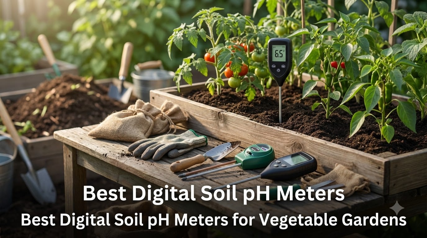Best Digital Soil pH Meters for Vegetable Gardens