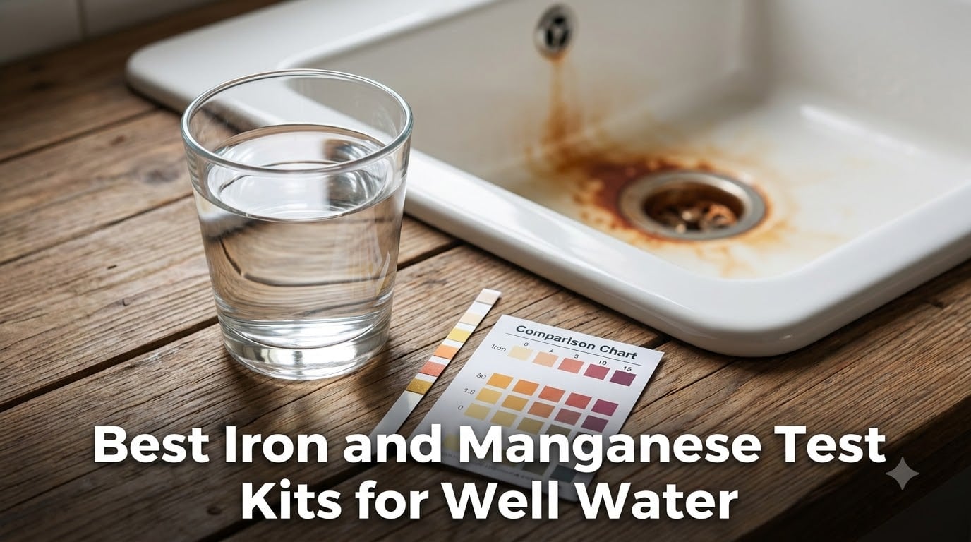 Best Iron and Manganese Test Kits for Well Water