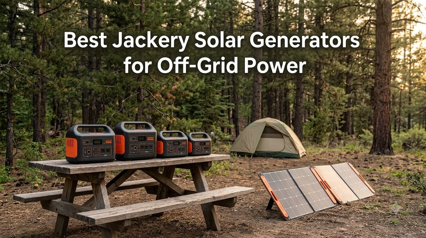 Best Jackery Solar Generators for Off-Grid Power