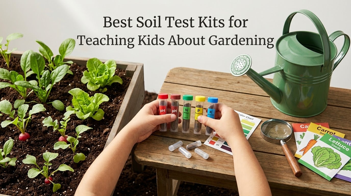 Best Soil Test Kits for Teaching Kids About Gardening