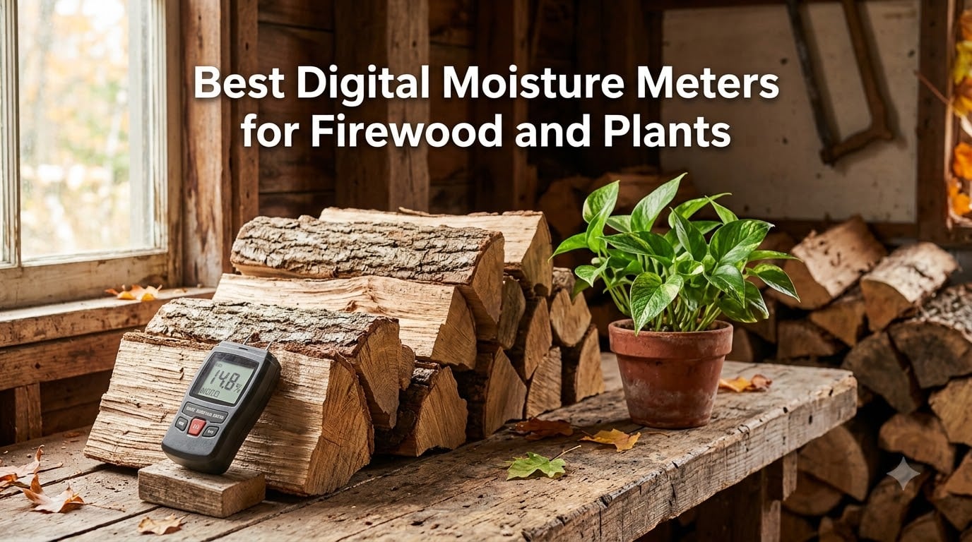 Best Digital Moisture Meters for Firewood and Plants