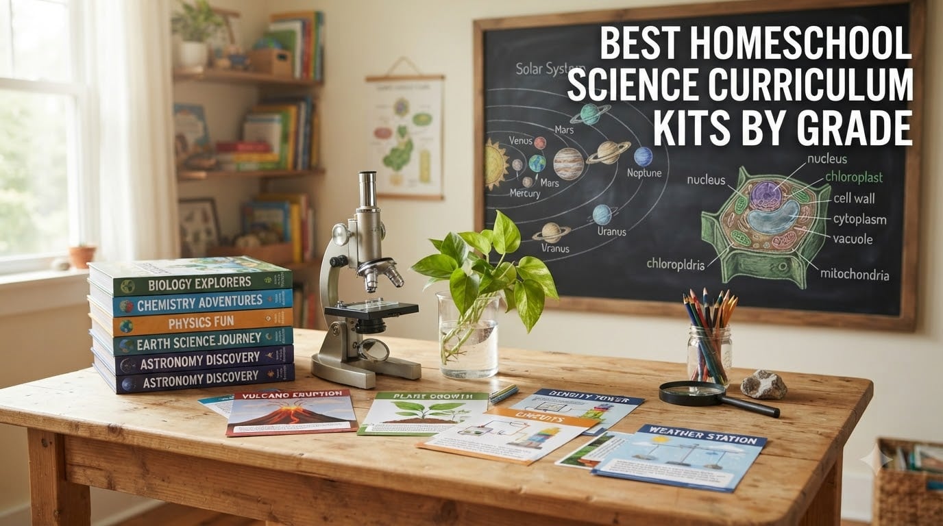 Best Homeschool Science Curriculum Kits by Grade