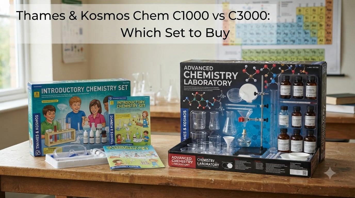 Thames & Kosmos Chem C1000 vs C3000: Which Set to Buy