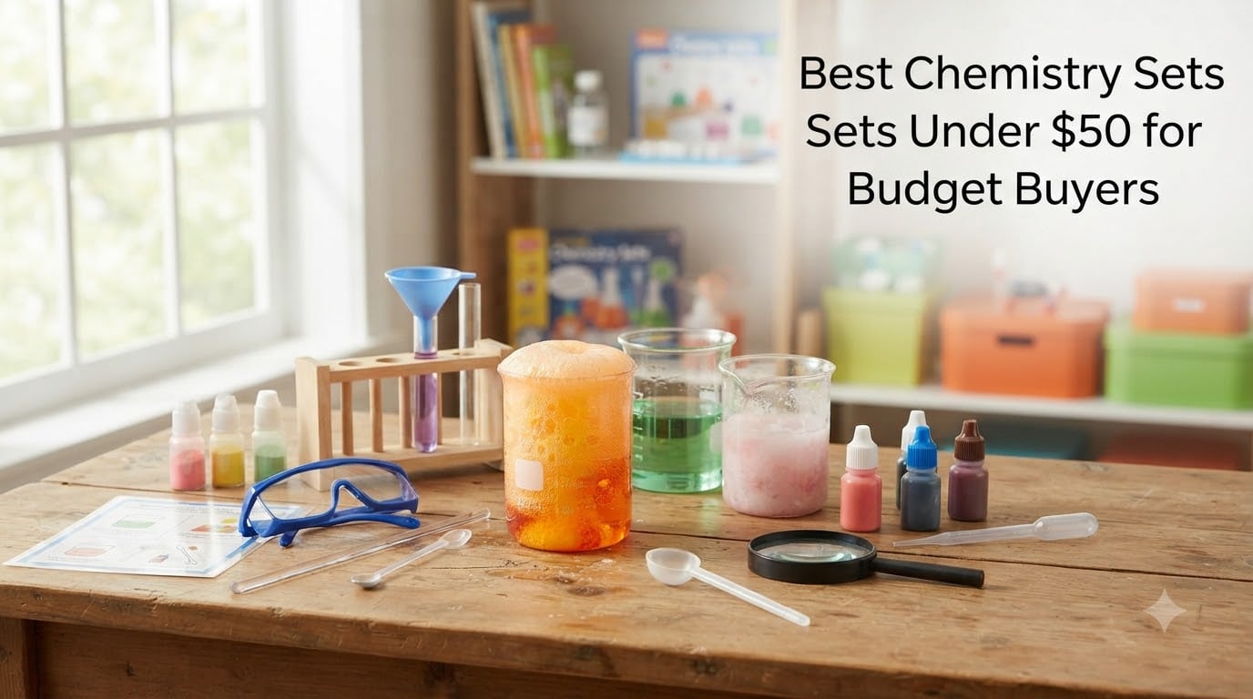 Best Chemistry Sets Under $50 for Budget Buyers
