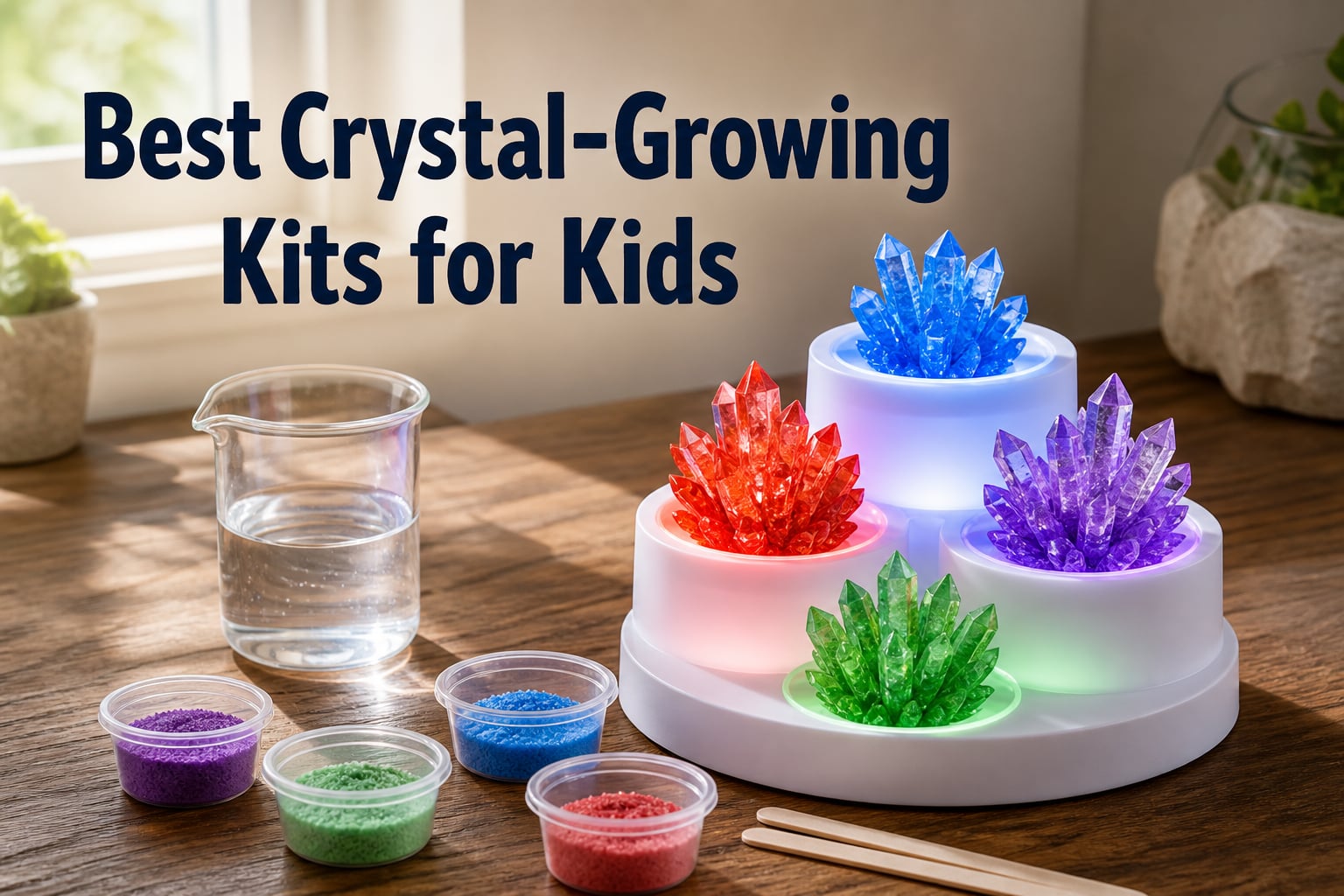 Best Crystal-Growing Kits for Kids