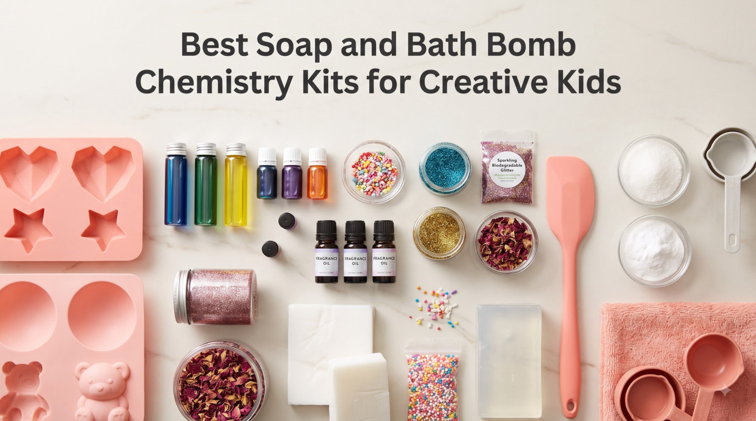Best Soap and Bath Bomb Chemistry Kits for Creative Kids